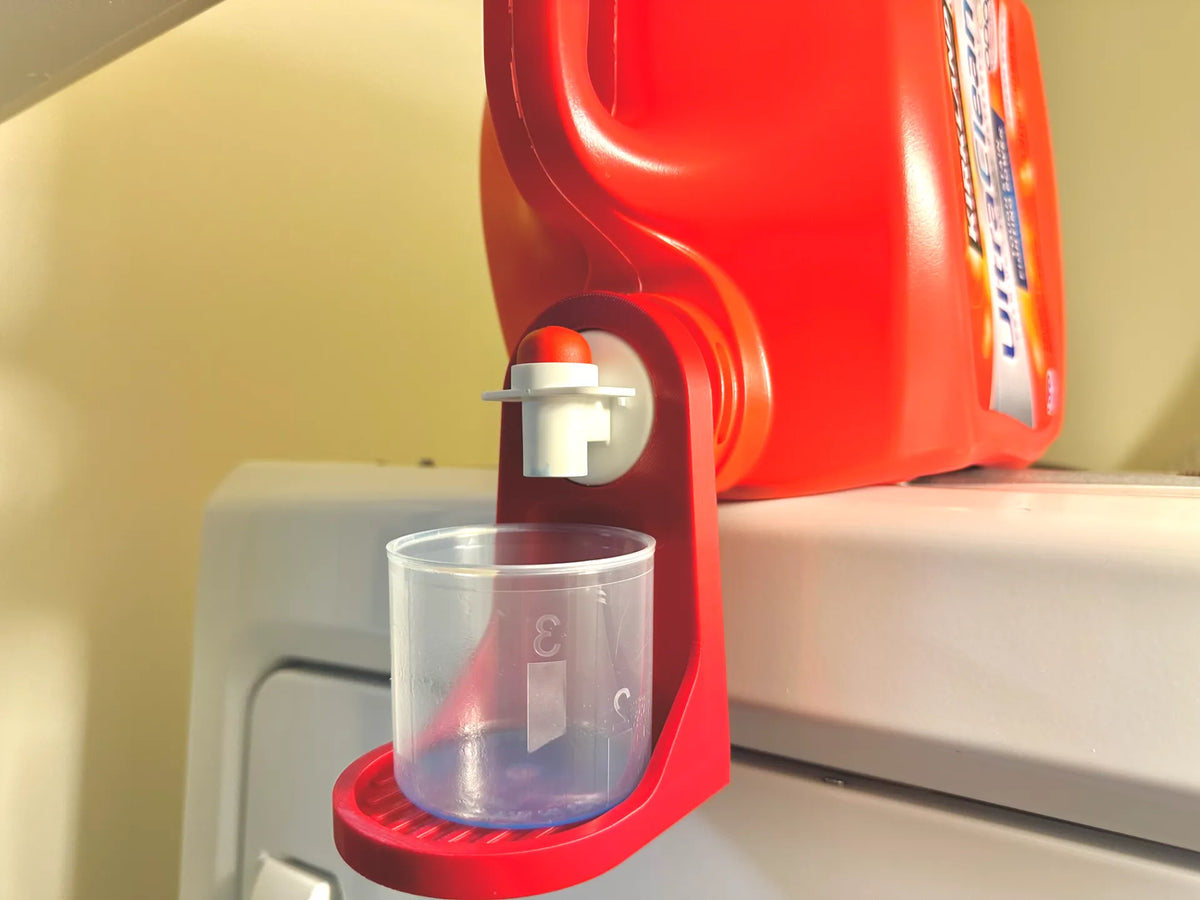 Laundry Detergent Cup Holder by rleach