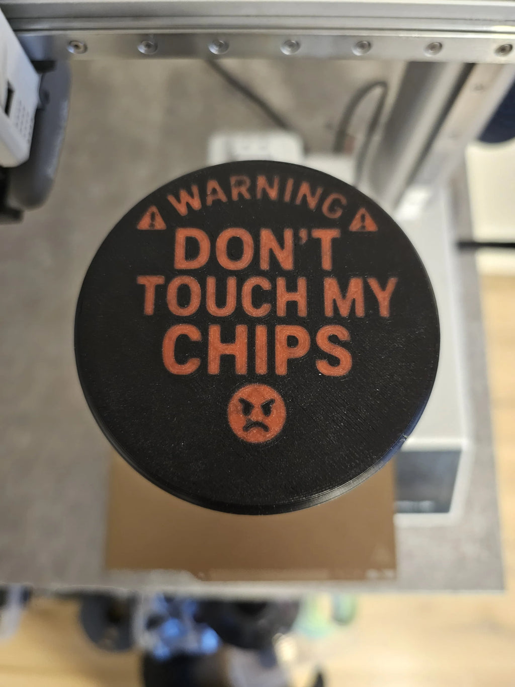 Pringles Tray Can Lid - Don´t Touch by Nextlayer by MR3D