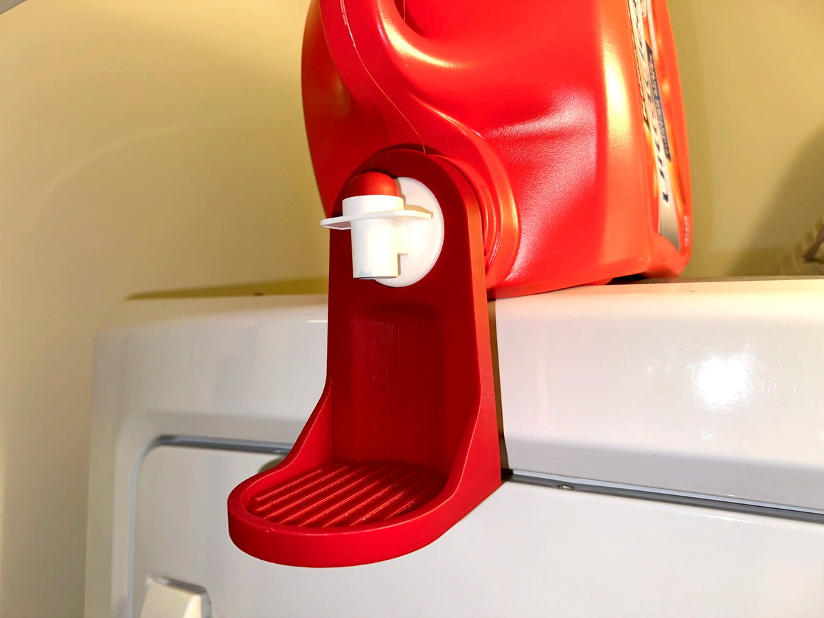 Laundry Detergent Cup Holder by rleach