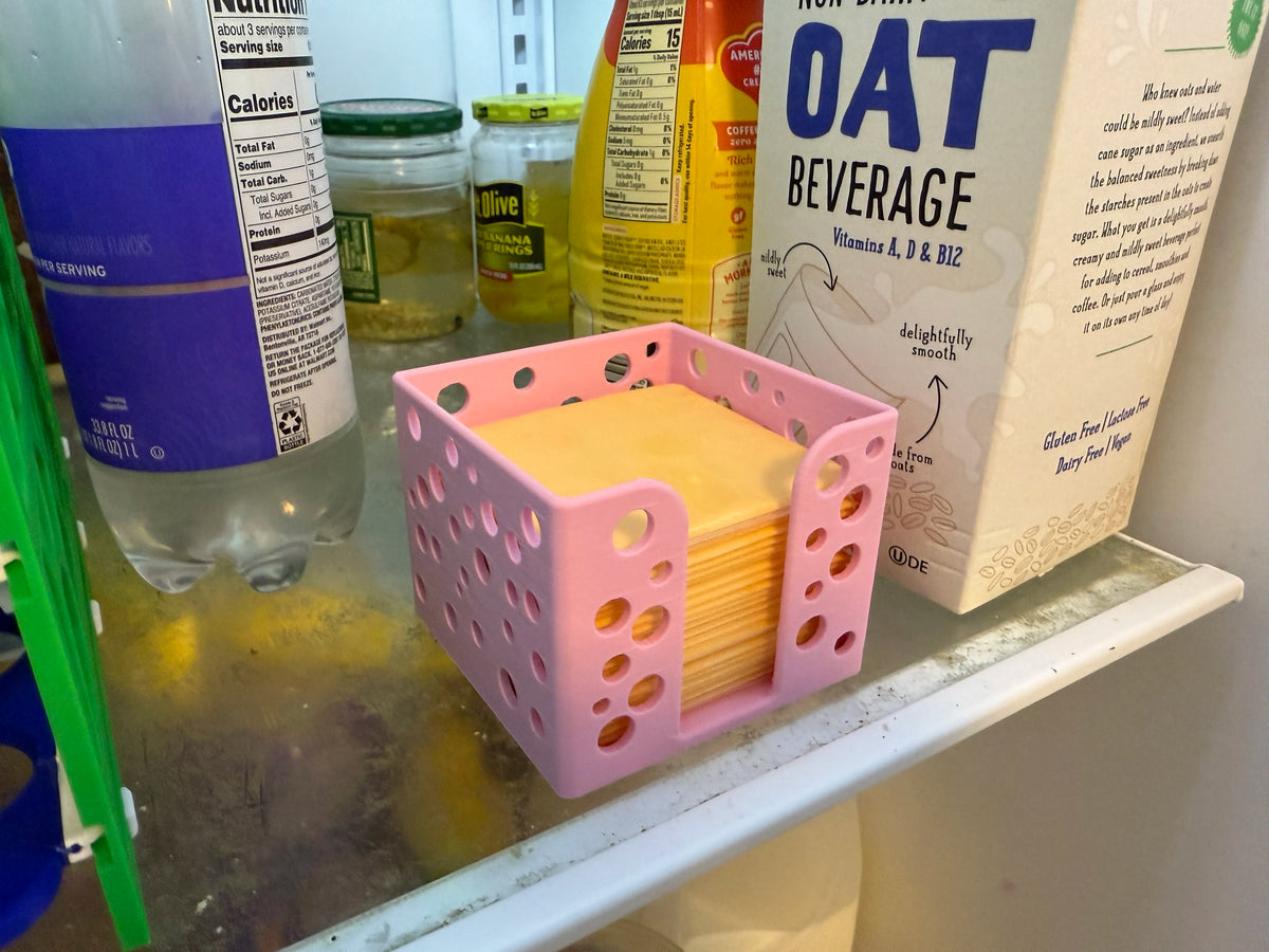 Sliced Cheese Singles Holder by Accurate 3D Services