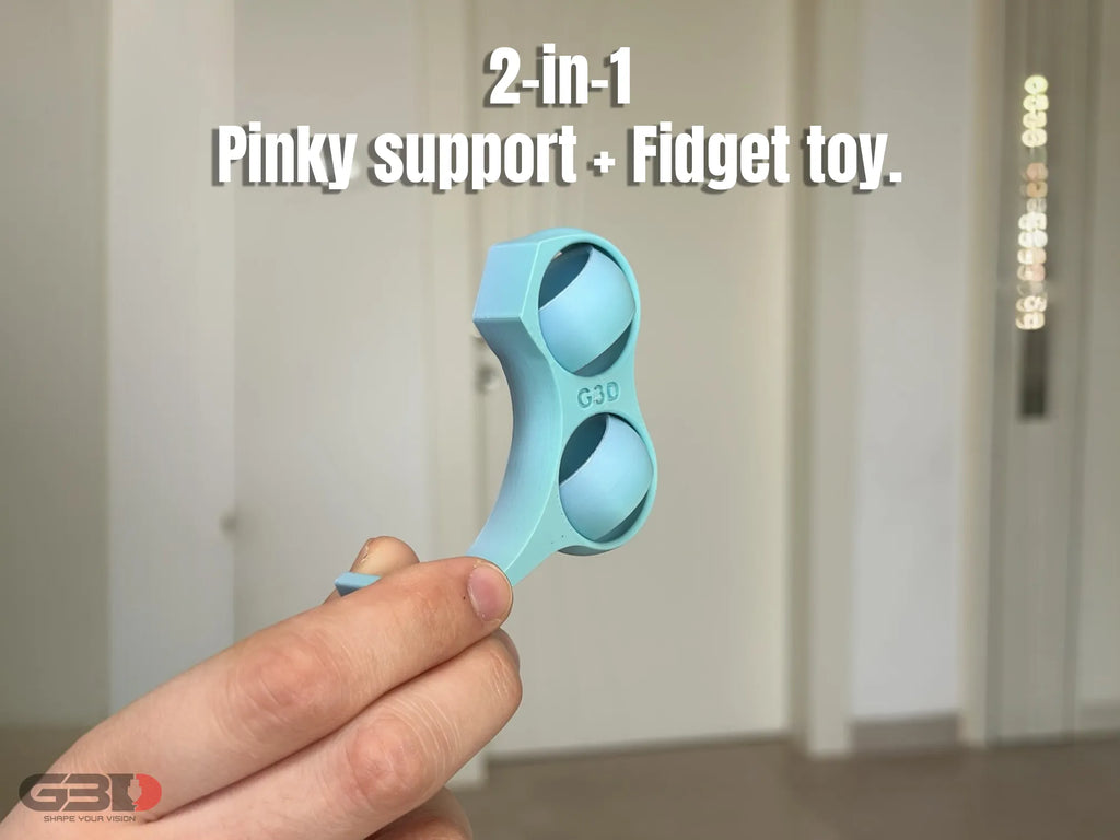Pinky Buddy | Ergonomic Phone Grip & Fidget by G3D Printlab